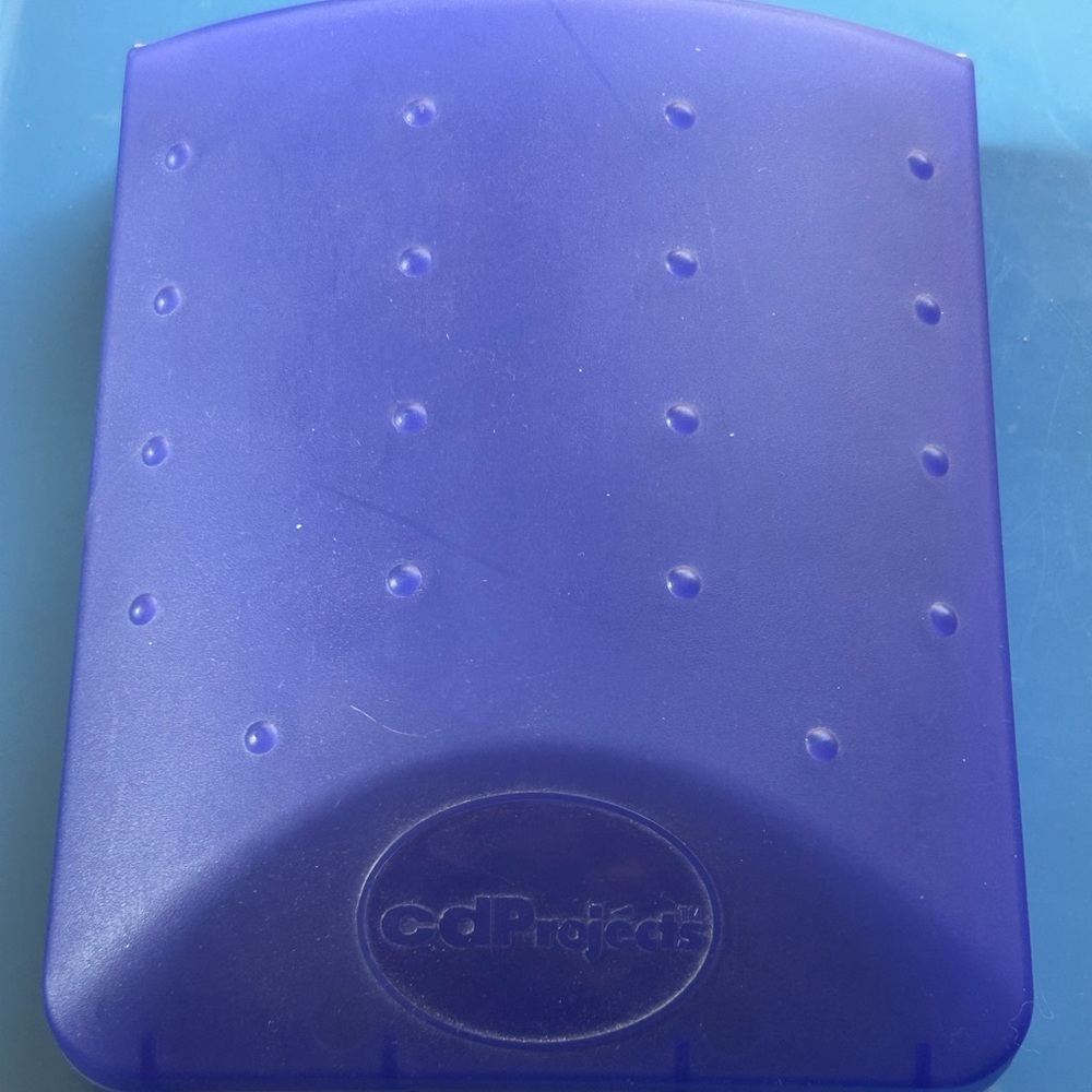 Vintage CD case